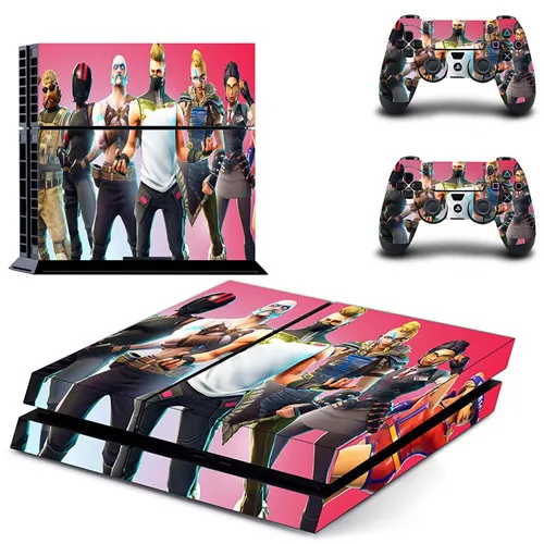 QPTM0387 PS4 игровая консоль и джойстик игровой стикер полное покрытие лицевые панели наклейка для playstation 4 Dualshock 4 наклейка для PS4 виниловая наклейка - Цвет: QPTM0387