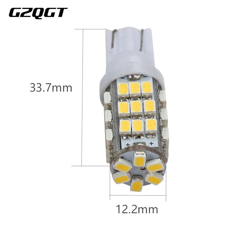 10 шт. T10 1206 42 автомобильный светодиод smd лампы 42smd DC12V Автомобильные Боковые