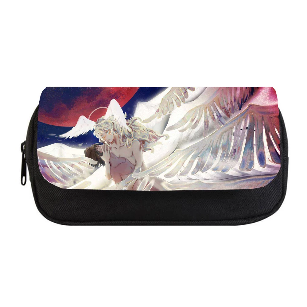 Аниме DEVILMAN crybaby пенал женская сумка для макияжа детский чехол карандашей девочек
