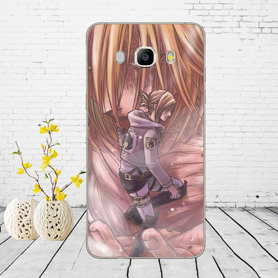 13DD аниме японский атака на Титанов Мягкий силиконовый чехол для Samsung Galaxy a3 a5 2017 A6 A8