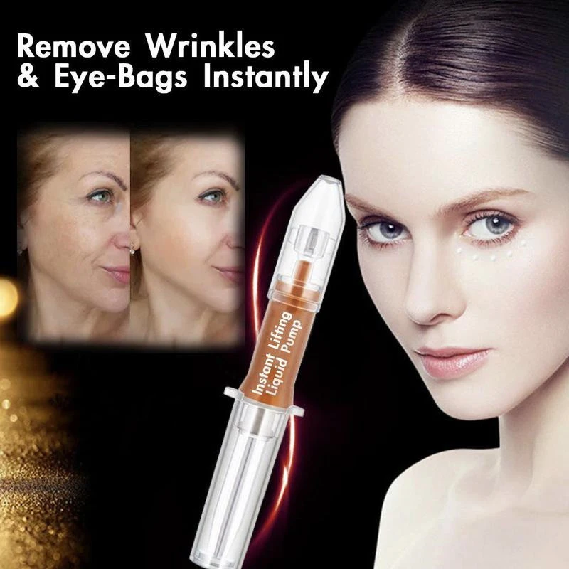 Eye Delight Boost Serum Instant Lifting Liquid Pump Eye Bag Removal Cream Effect Puffiness Wrinkles Fine Lines Dark Circles
