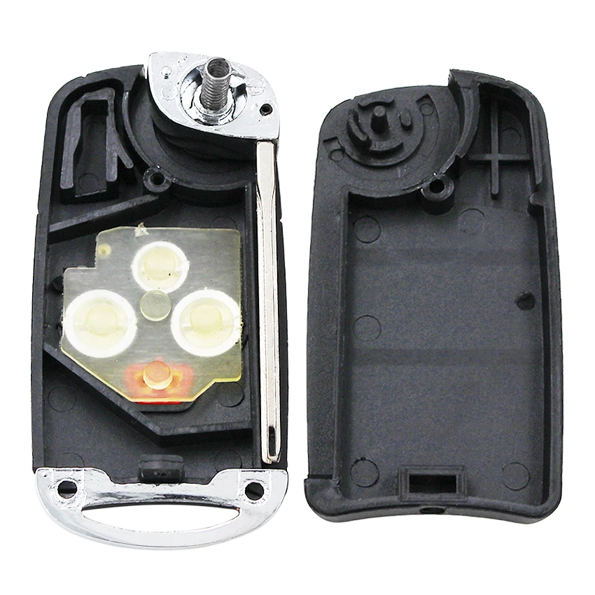 2/3/4 Кнопка складывания удаленное умный корпус для автомобильного ключа чехол