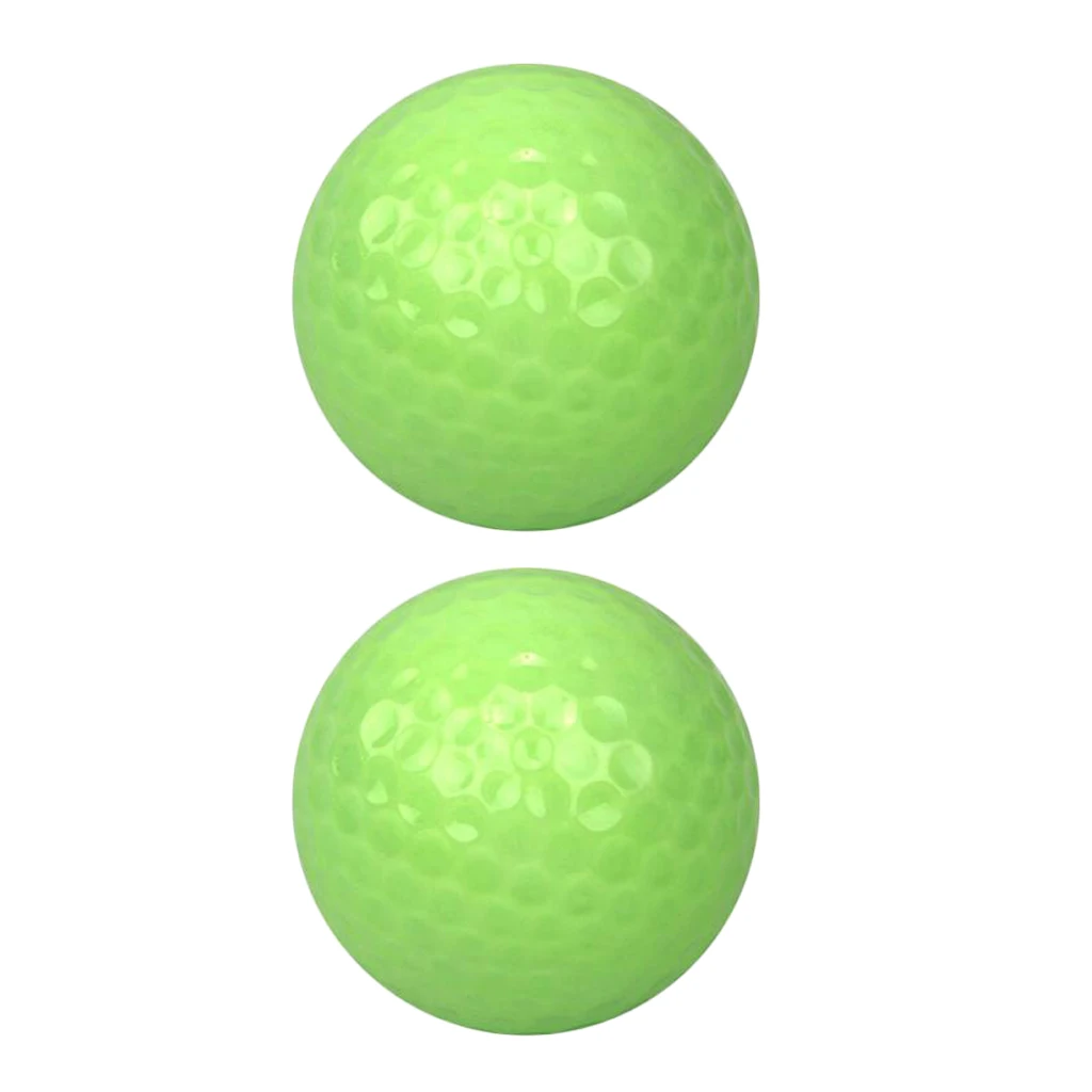 2 Pieces Professional Golf Luminous Balls For Dark Night Sports Practice Training | Спорт и развлечения