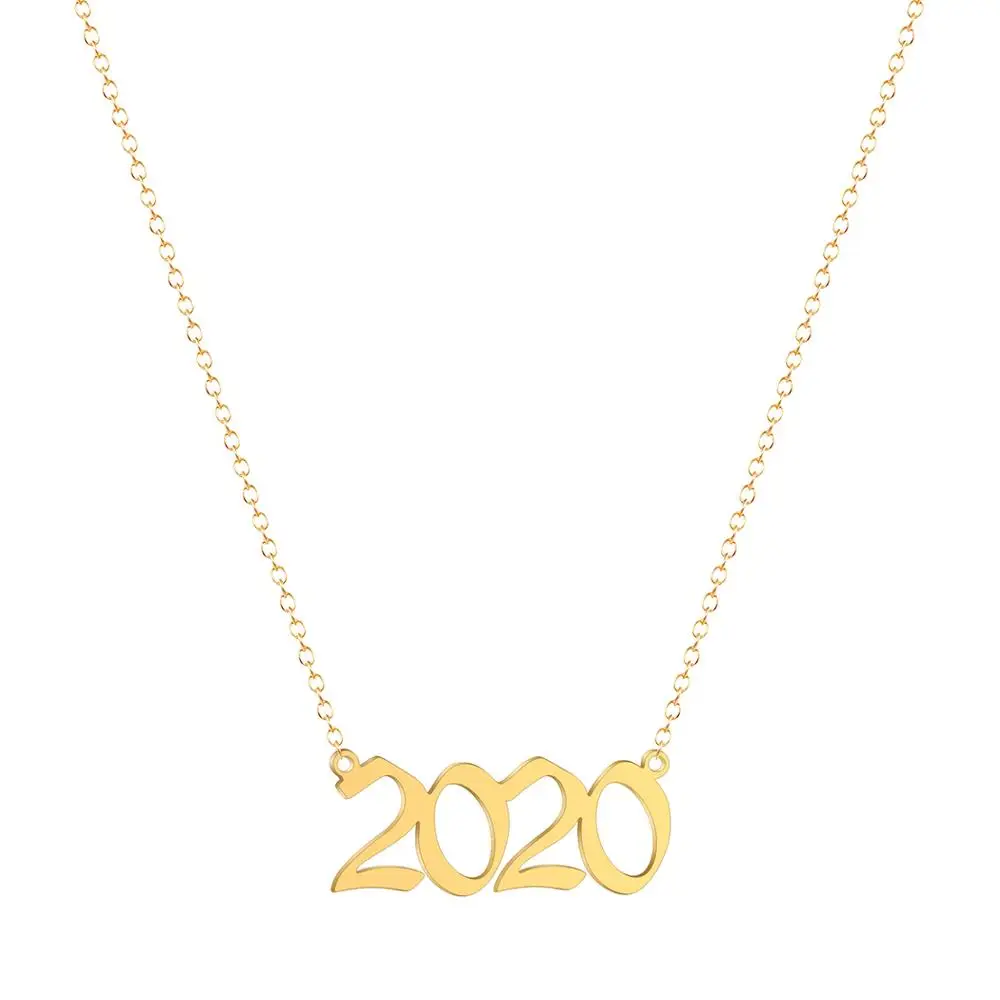 Чандлер год Номер ожерелье из нержавеющей стали кулон специальная Дата Подарок