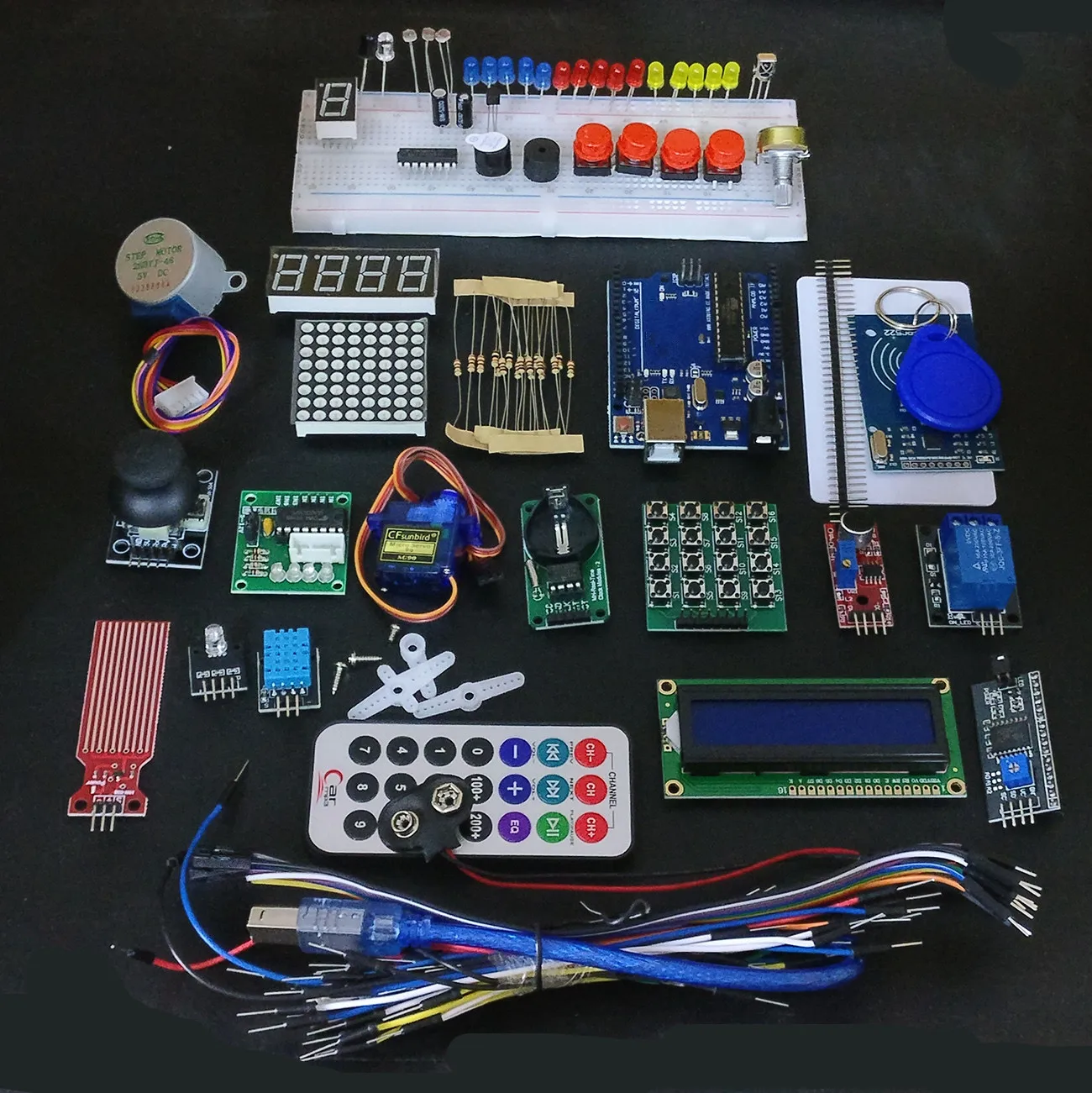 Обновленная версия стартовый комплект для Arduino UNO R3 RFID макетная плата обучающий комплект с розничной коробкой