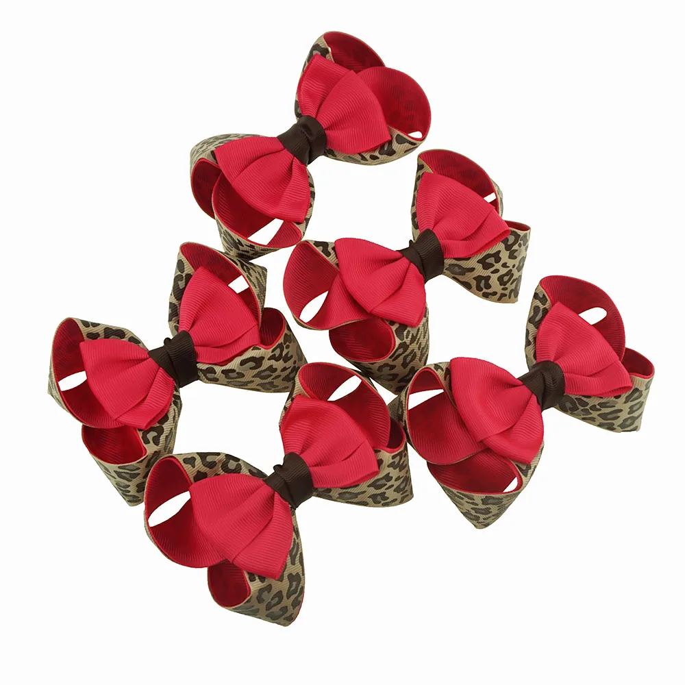 Заколка для волос с бантом принцессы 4 5 дюймов