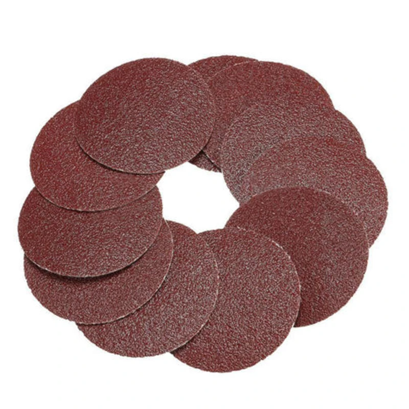 

60 Pieces 2 50mm Hook Loop Sander Backing Pad Shank 100-2000 Grit Sanding Disc