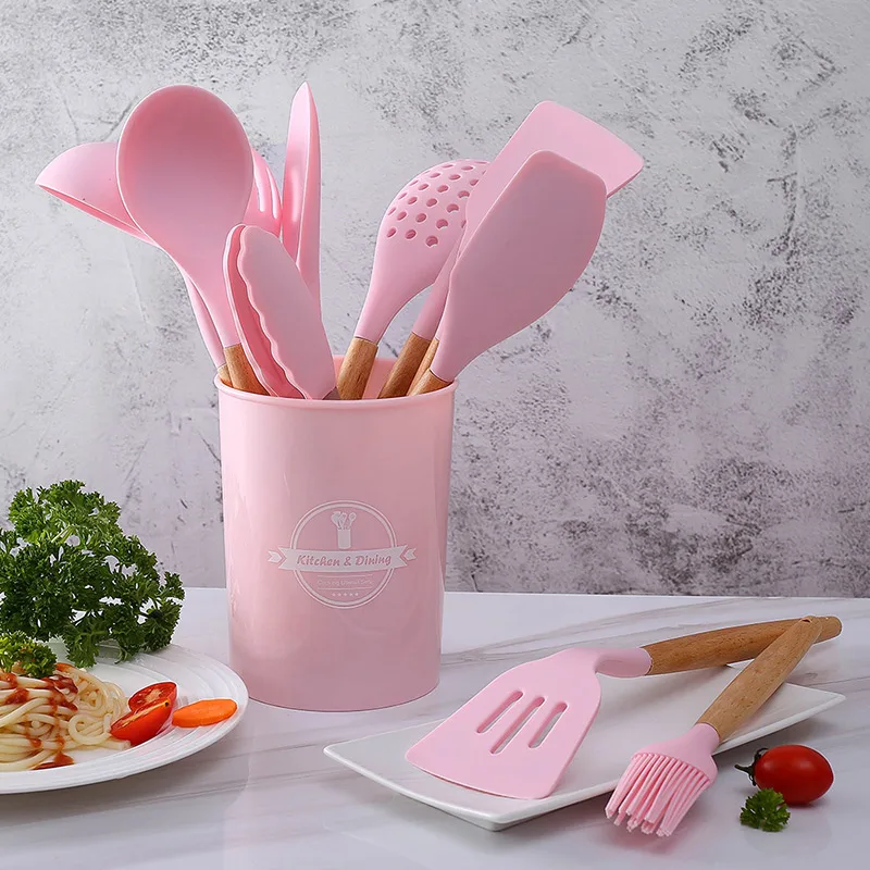 Силиконовая кухонная утварь премиум класса устойчивая к высоким температурам