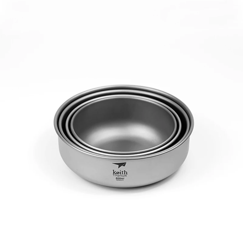 Наборы тарелок Keith титановые миски Столовые сервизы посуда Сверхлегкий