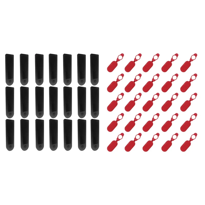 

Hot-21Pcs водонепроницаемая панель приборной панели печатная плата Силиконовая крышка чехол с 25 шт. зарядным портом Пылезащитная заглушка рези...