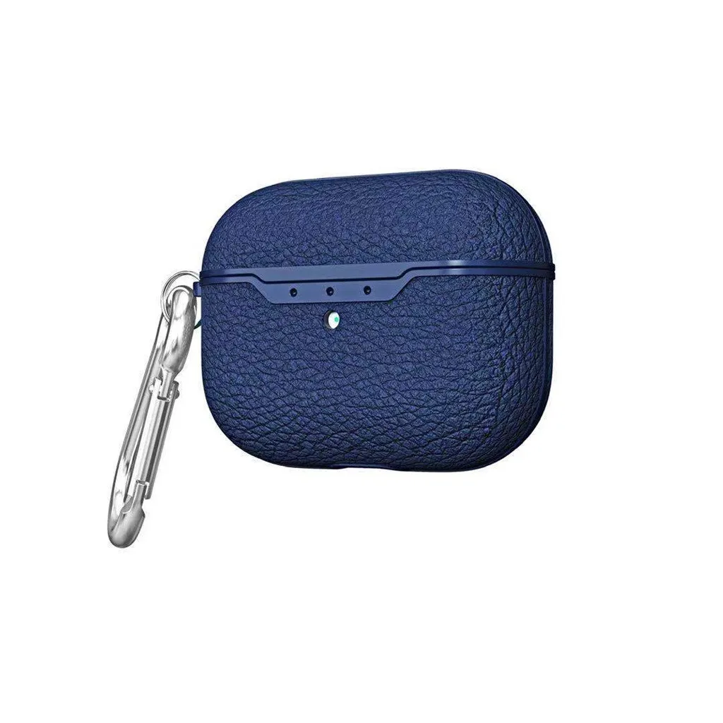 Беспроводная Bluetooth гарнитура IOS зарядная коробка кожаный чехол для наушников