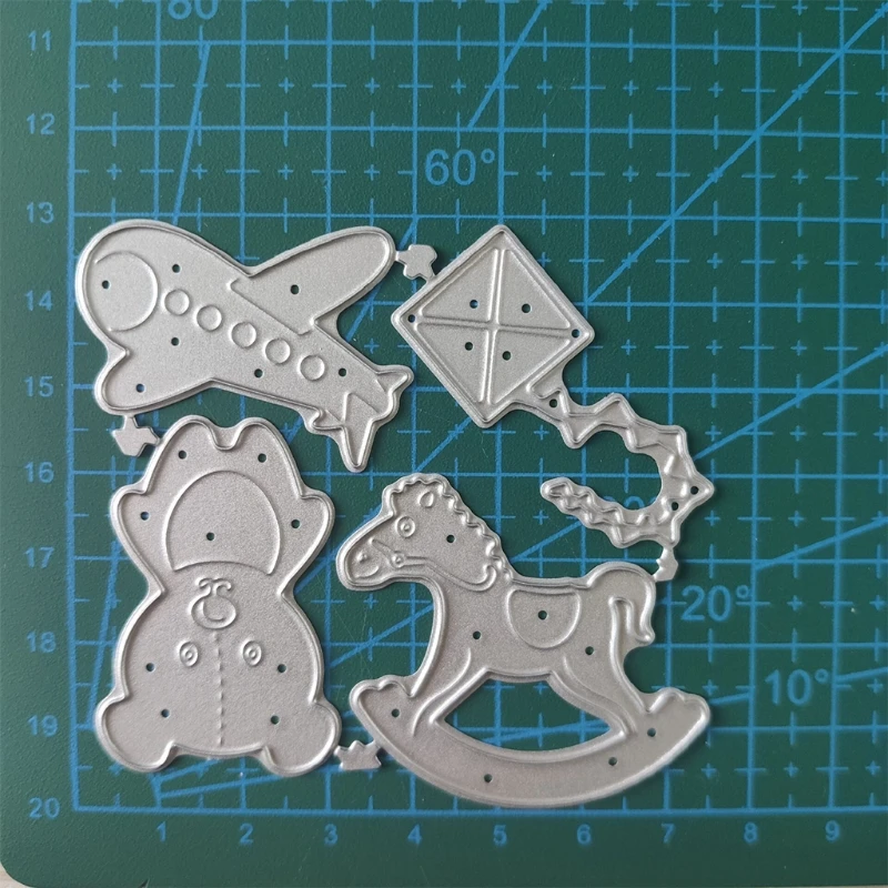 

Trojan Bear Metal Cutting Dies Stencil Scrapbooking DIY Album Stamp Paper Card