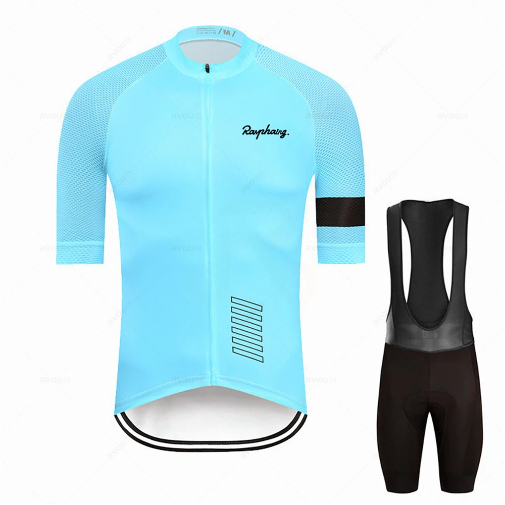 

Raphaing Cycling Jersey Short Sleeve Bicycle Clothing Kit Mtb Bike Wear Triathlon Uniforme Maillot Ciclismo Raiders Jersey