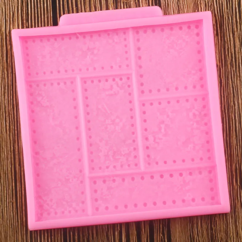 Клепаные металлические пластины помадные формы DIY Инструменты для украшения