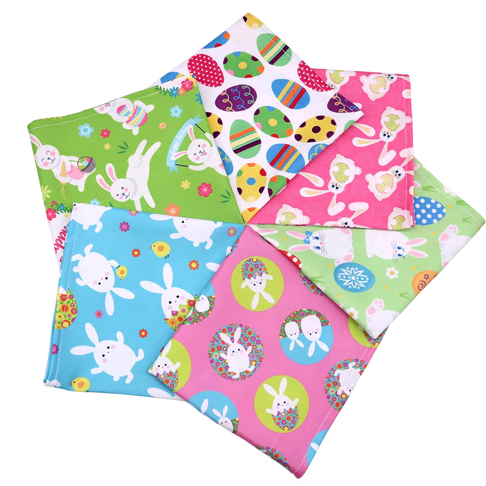 

50pcs Dog Bandana Rabbit Easter Pet Accessories Small Dog Cat Bandanas Scarf Puppy Bib Holiday Dog Products Pet Supplies