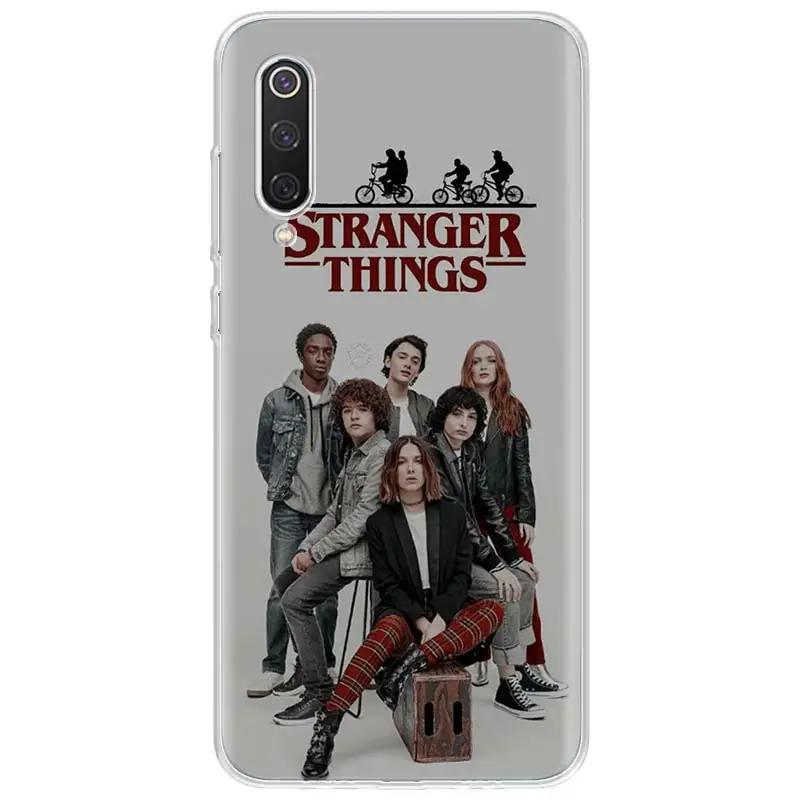 

stranger things 3 Case for Xiaomi Redmi Note 9s 8T 8 7 5 8A 8 7A 7 6A 10 K30 S2 Pro MI 10 8 9 Lite CC9 F1 Phone Coque Cover