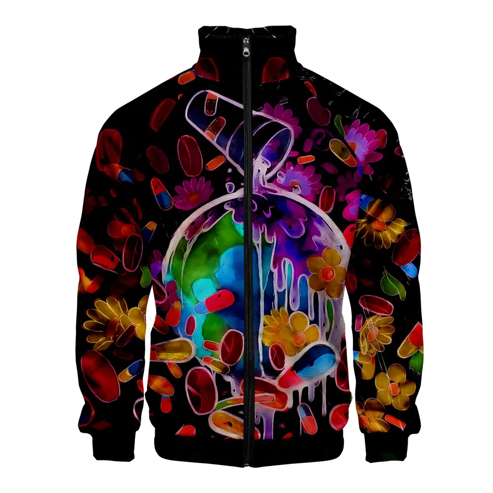 

New 3D Juice Wrld Zipper Sweatshirt Casual Hoodies Fashion Juice Wrld Highstreet Autumn And Spring Clothes Hot Sale Sweatshirt