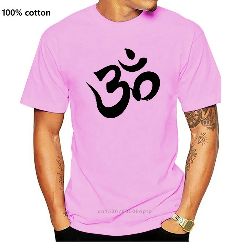 

2021 Best T Shirts OM SIGN LOGO T-SHIRT - India Shiva Buddha Govinda Buddhism India S - 5XL O-Neck Streetwear Tees