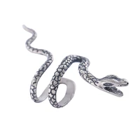 s925 sterling silver snake shape earring for men and women new punk style anti allergy ear stud ear clip jewelry new