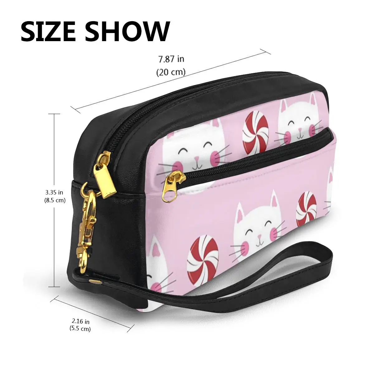 Женский кожаный кошелек с ремешком на запястье | Багаж и сумки