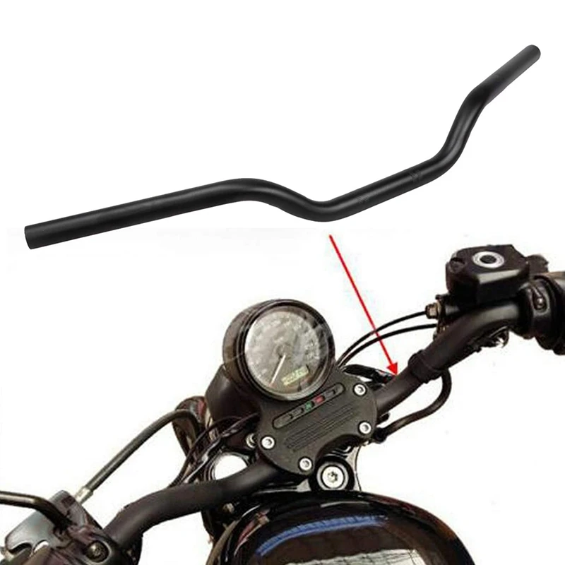 Мотоцикл 1 дюйм 25 мм трекер руль тяги для Sportster XL 883 1200 матовый черный |