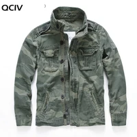 men camouflage combat jackets retro military pocket outwear army coats casual male cotton size s 2xl