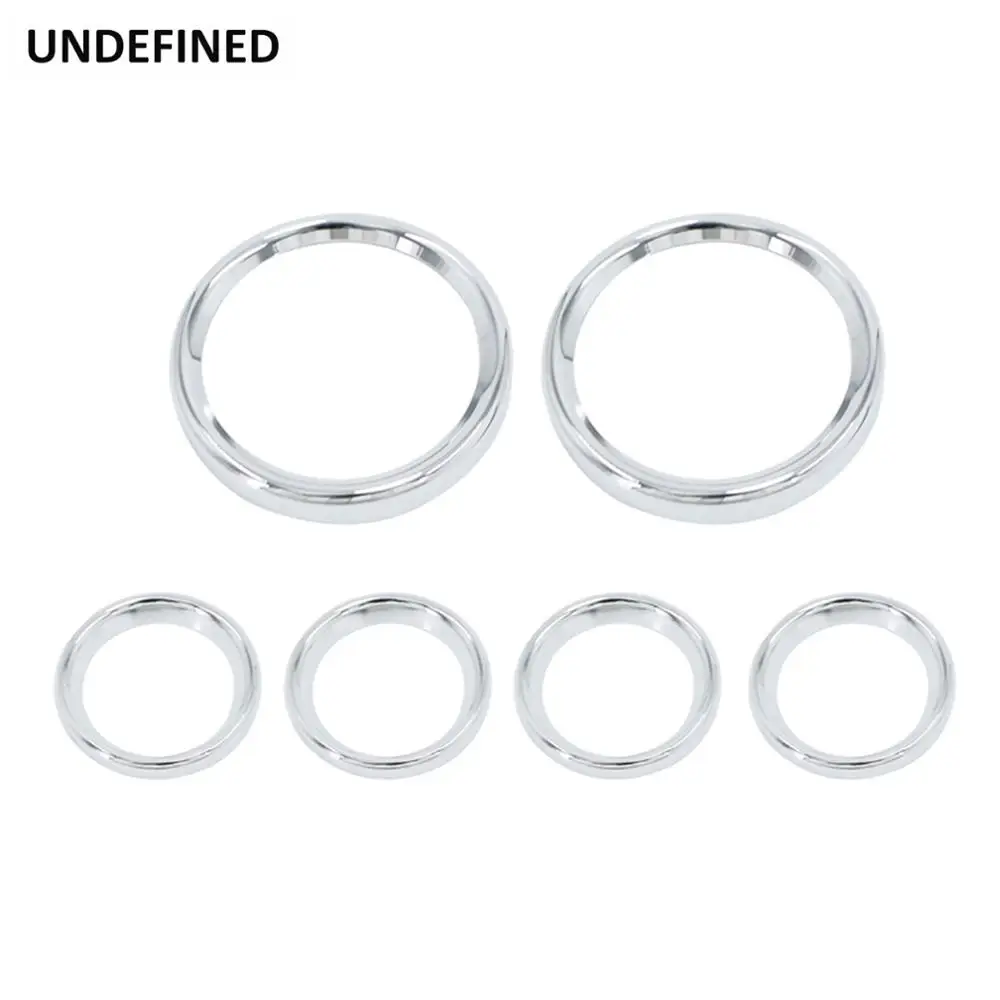 Обрезанное кольцо для спидометра мотоцикла хромированные стыковые комплекты