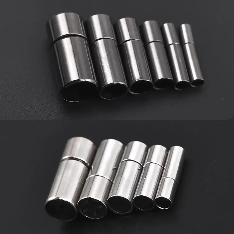 10 шт. магнитные застежки из нержавеющей стали 2 5/3/4/5/6/8 мм|Ювелирная фурнитура и