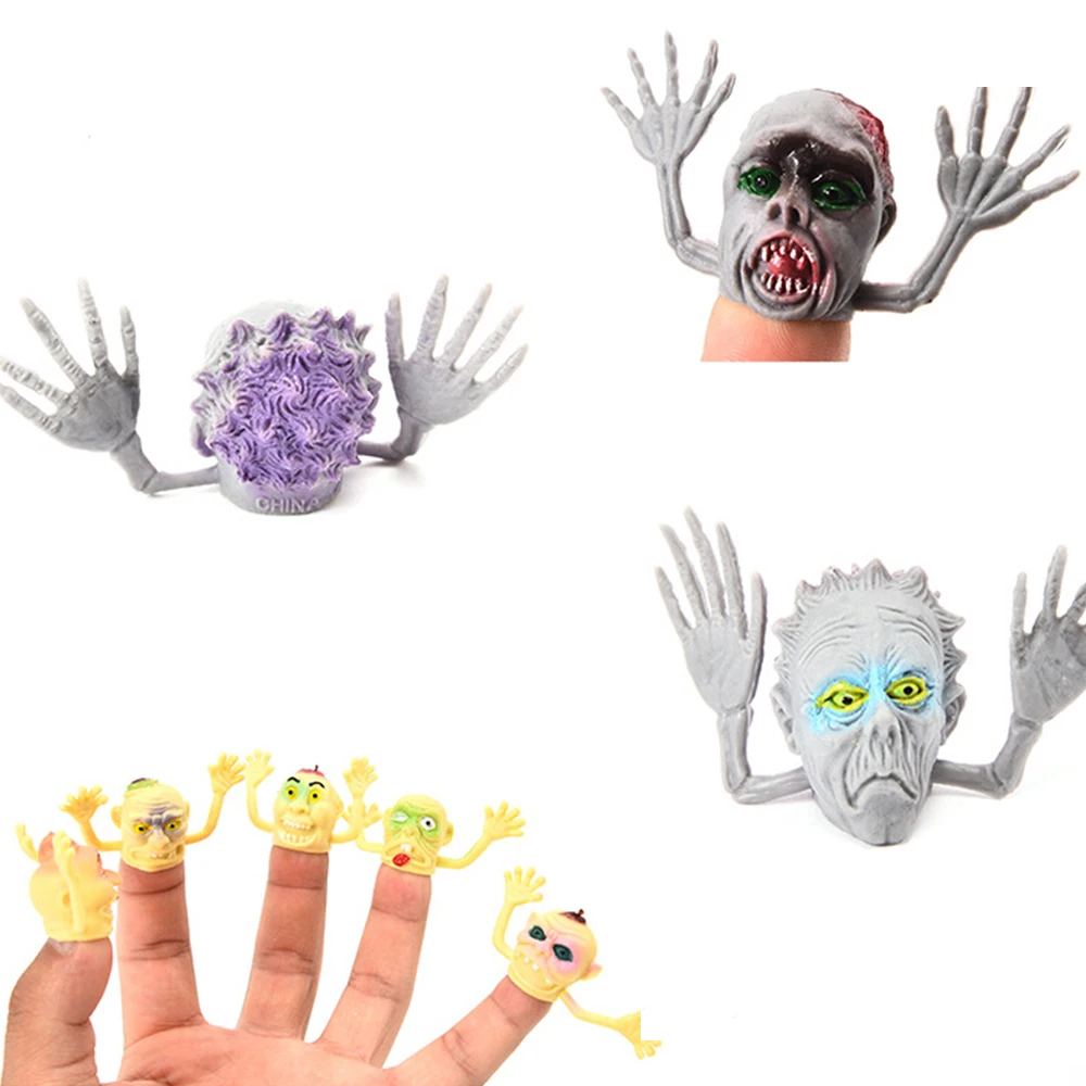 12 шт. Хэллоуин Ужасы привидения Монстры куклы играть антистрессовые игрушки