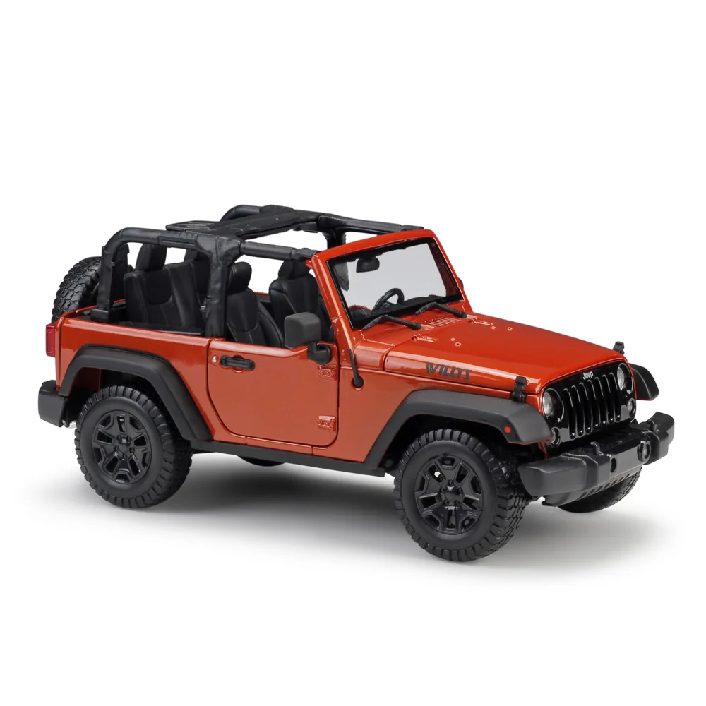 Классическая модель автомобиля MAISTO в масштабе 1/18 JEEP Wrangler литой металлический