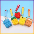 Новый популярный мини кошелек для денег, игрушки для пальцев, пузырьковый попит, подвесной мешок, горячая Распродажа, игрушки для декомпрессии для взрослых, Детская антистресс