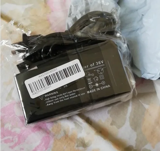 42В 2A Мощность адаптер Зарядное устройство для 2 колесный скутер с Е байка 36В