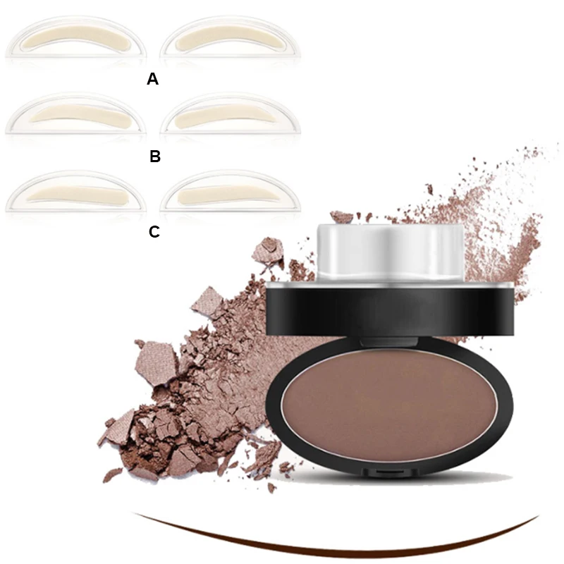 Набор трафаретов для бровей с защитой от воды | Красота и здоровье