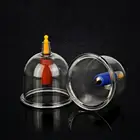 Вакуумные банки для массажа I8U7, пластиковые, большого размера, 64 мм