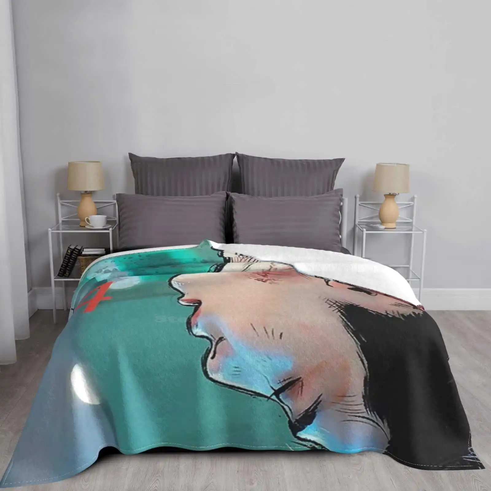 W Корейская Драма Креативный дизайн удобное фланелевое одеяло Мальчики над