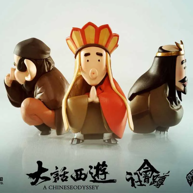 Глухая коробка игрушки большая история Запада Общество приседании серии с милым