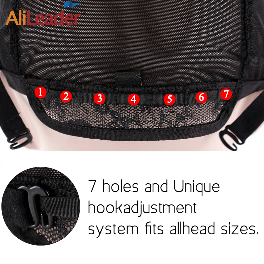 Alileader оптовая продажа 4*4 &quotu-образная крышка парика для изготовления париков с