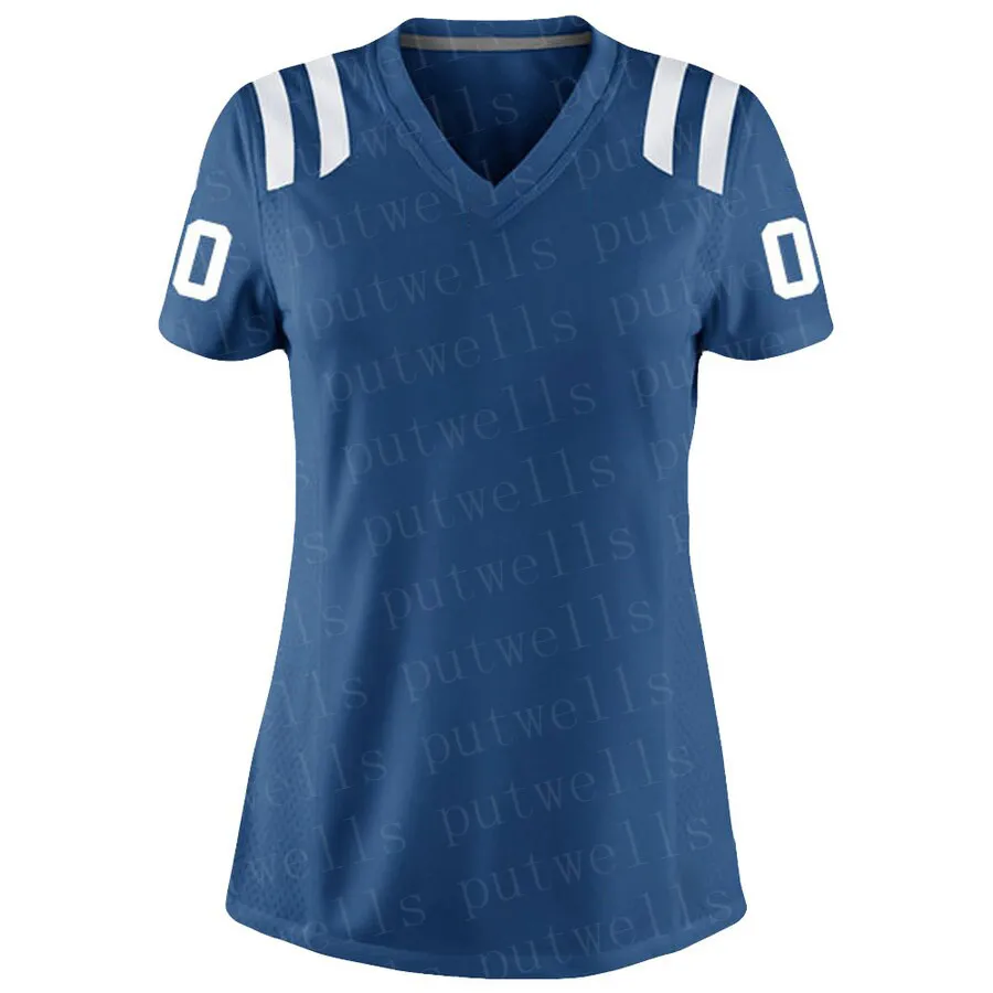 

Customized Stitch Jersey Womens American Football Indianapolis Fans Jerseys MACK HOOKER VINATIERI SATURDAY TURAY MATHIS Jersey