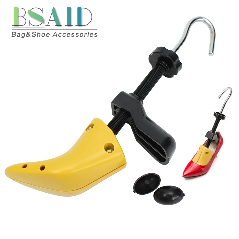 

Shoe Stretcher Wooden Shoes Tree Shaper Rack Alloy 2-Way Adjustable High Heel Pumps Boots Expander Trees Size EU 33-41 Women