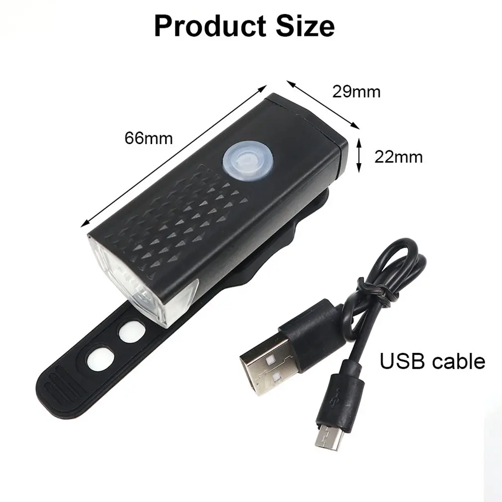 

2255 Bike Front Light Induction Bicycle Bright Light USB Charging Flashlight Cycling Waterproof Torch Bike Headlight