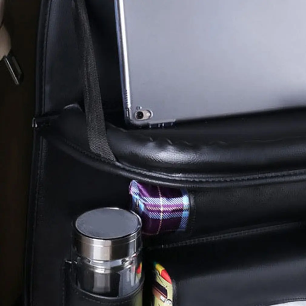 

Multi-function Pallet type Seat back folding leather car bag