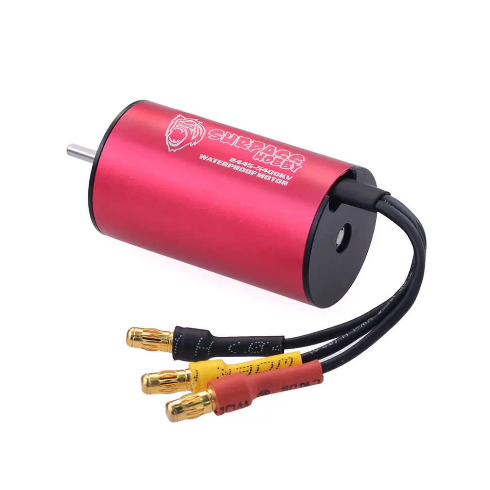 

Waterproof 2445 2.3mm Brushless Motor 3000KV 3600KV 5400KV for Traxxas HSP 1/16 RC Drift Racing Climbing Car