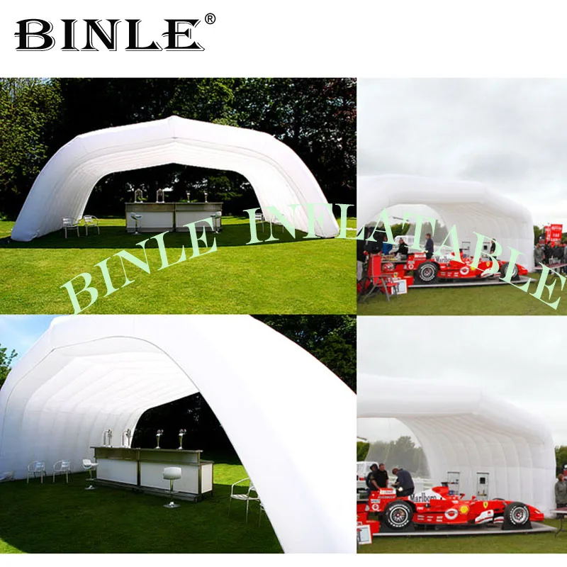 

Factory price white inflatable air roof cover/inflatable stage tent/event marquee structure for car exhibition