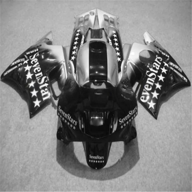 Комплект обтекателей на заказ для ремонта кузова Honda черный белый 1993 1994 CBR 600 F2 1991