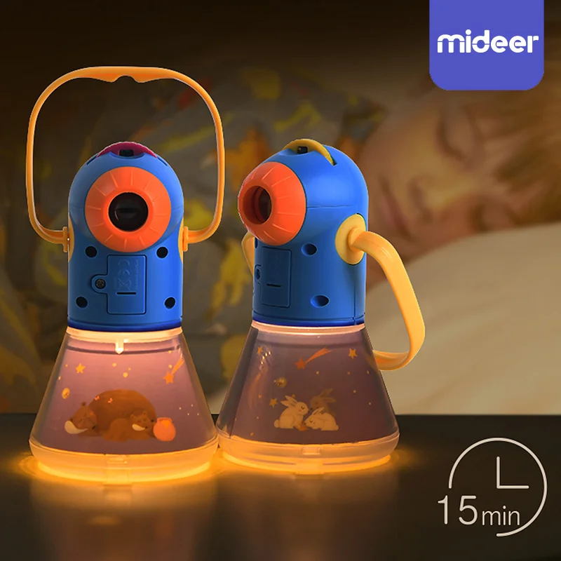 Proyector de caleidoscopio para ni&ntilde;os, linterna de juguete para cuentos, pasamanos, luz nocturna, Galaxia, dibujos animados, juguetes educativos para beb&eacute;s-0