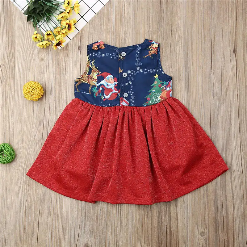 От 1 до 6 лет комплект одежды для мальчиков и девочек с изображением Санты