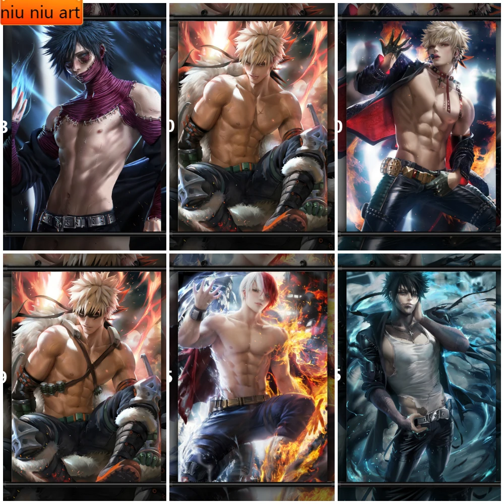 

Набор для алмазной вышивки «Моя геройская Академия»