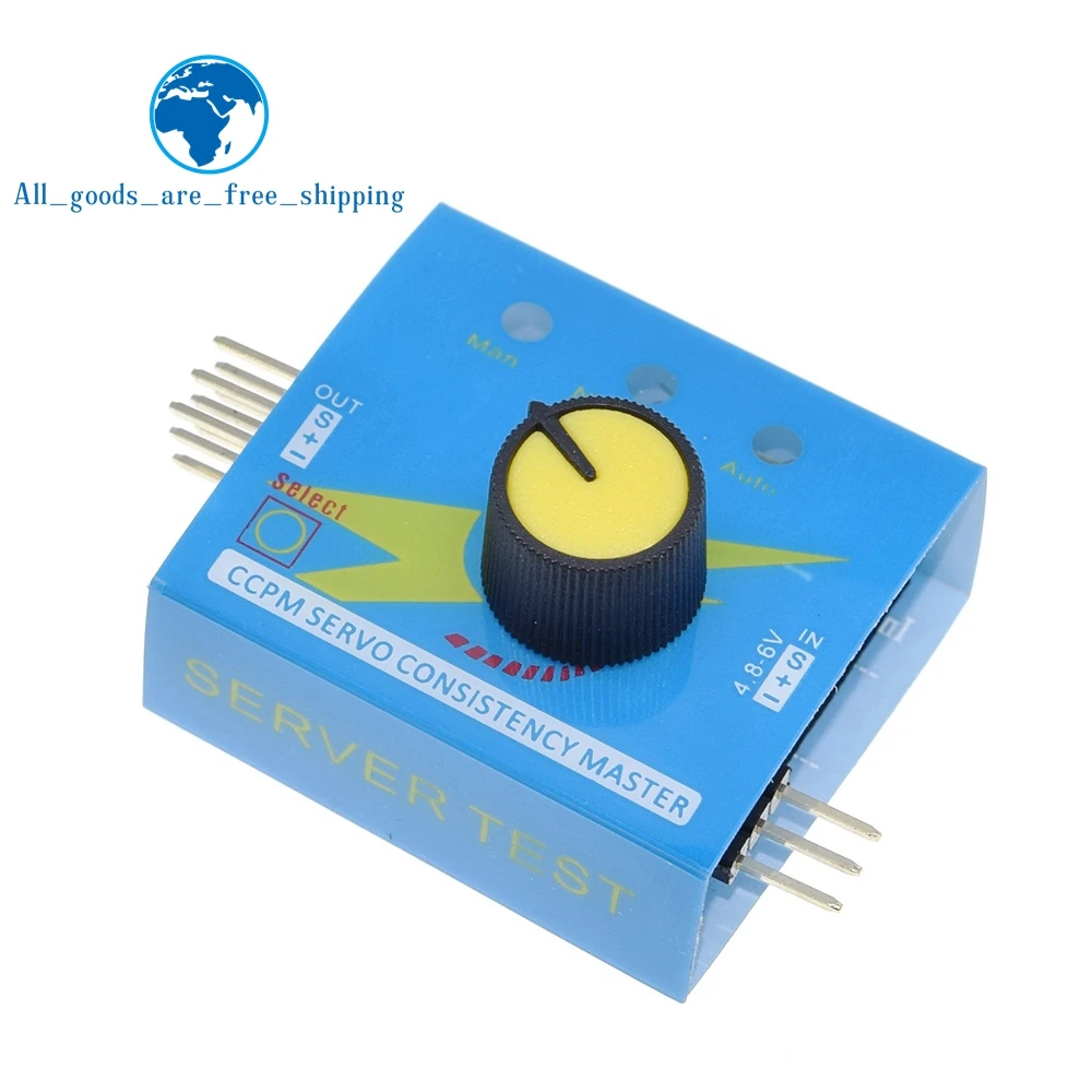 TZT устройство для проверки сервопривода, устройство для проверки консистенции CCPM, 3 канала 4,8-6 в с индисветильник