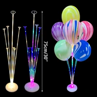 7tube balloons stand balloon holder column wedding party decoration baloon kids birthday party balons baby shower supplies
