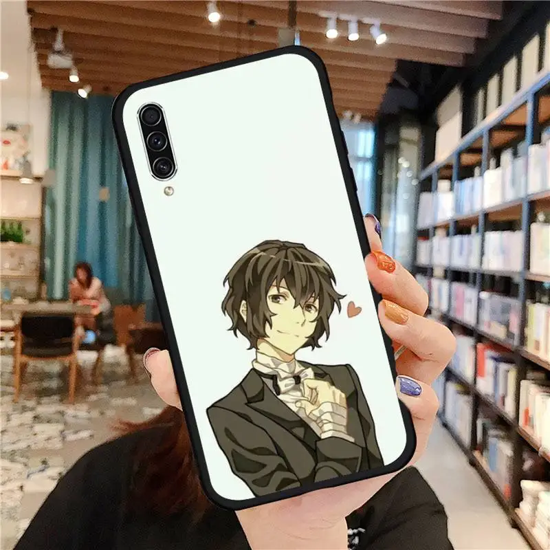 

Japan anime bungou stray dogs Phone Case For Samsung A20 A30 30s A40 A7 2018 J2 J7 prime J4 Plus S5 Note 9 10 Plus